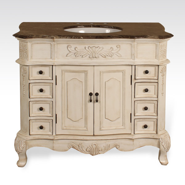 One Allium Way® Ackerman 42" Single Bathroom Vanity Set & Reviews Wayfair